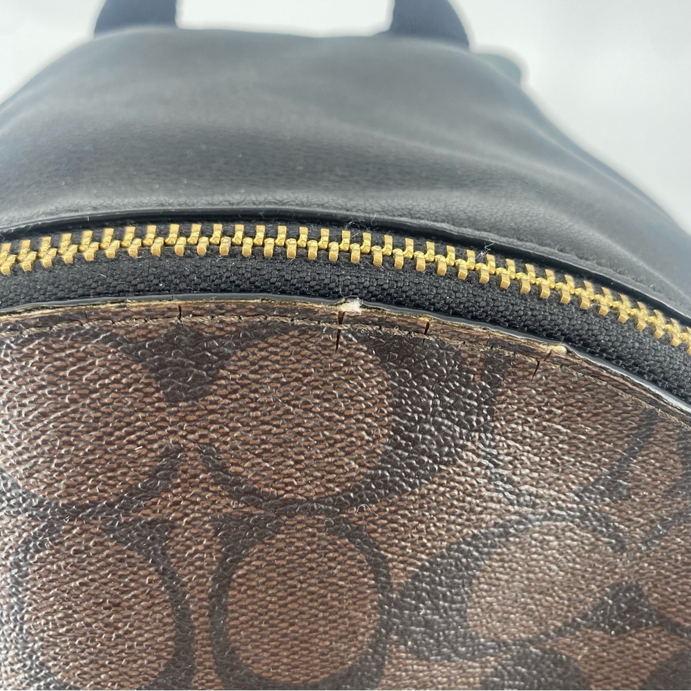 Coach Medium Charlie Backpack Signature Canvas - Picture 3 of 16